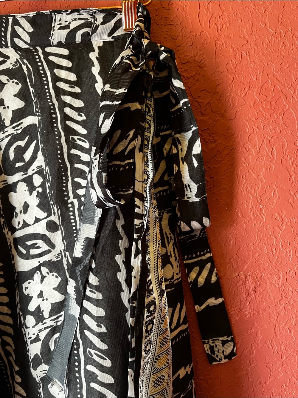 Reversible Wrap Skirt - Picture 2 of 7